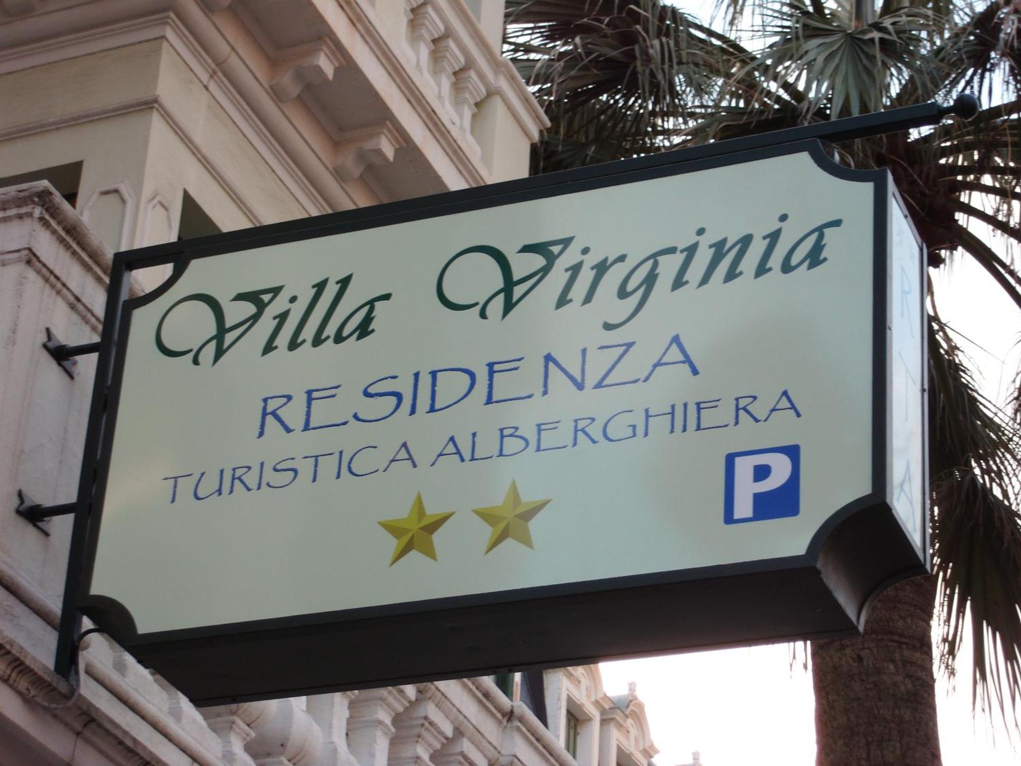 Villa Virginia Bordighera Kültér fotó